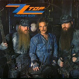 Обложка сингла ZZ Top «Rough Boy» (1986)