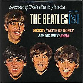 Обложка альбома The Beatles «Souvenir of Their Visit to America» (1964)