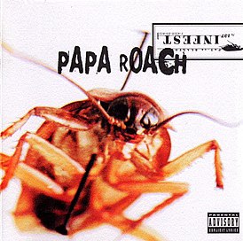 Обложка альбома Papa Roach «Infest» (2000)